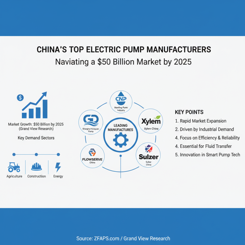 Discovering the Leading China Best Electric Pumps Company in the Market?