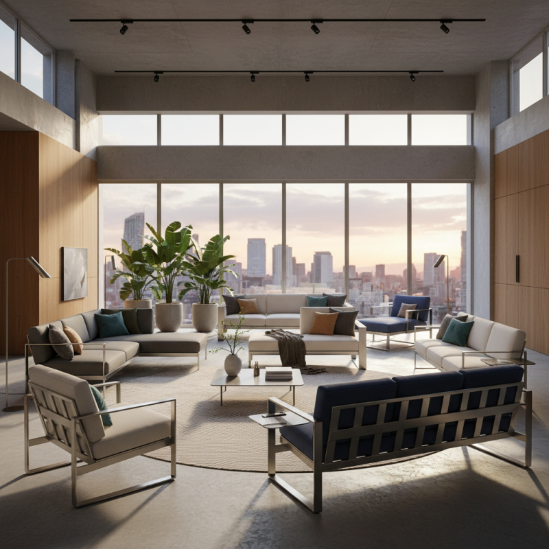 Top 10 Aluminum Sofa Designs for Modern Living Spaces?