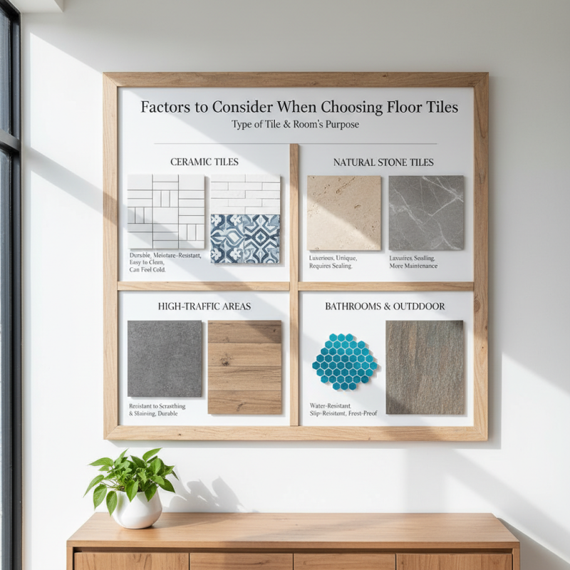 Why Choose the Right Floor Tiles for Your Home?