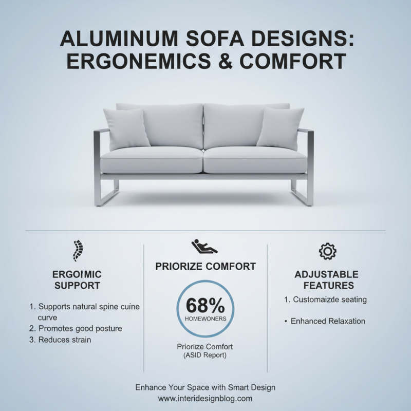 Top 10 Aluminum Sofa Designs for Modern Living Spaces?