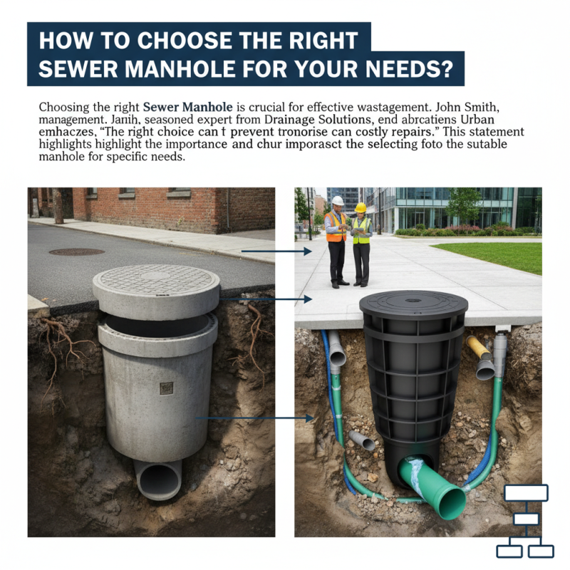 How to Choose the Right Sewer Manhole for Your Needs?
