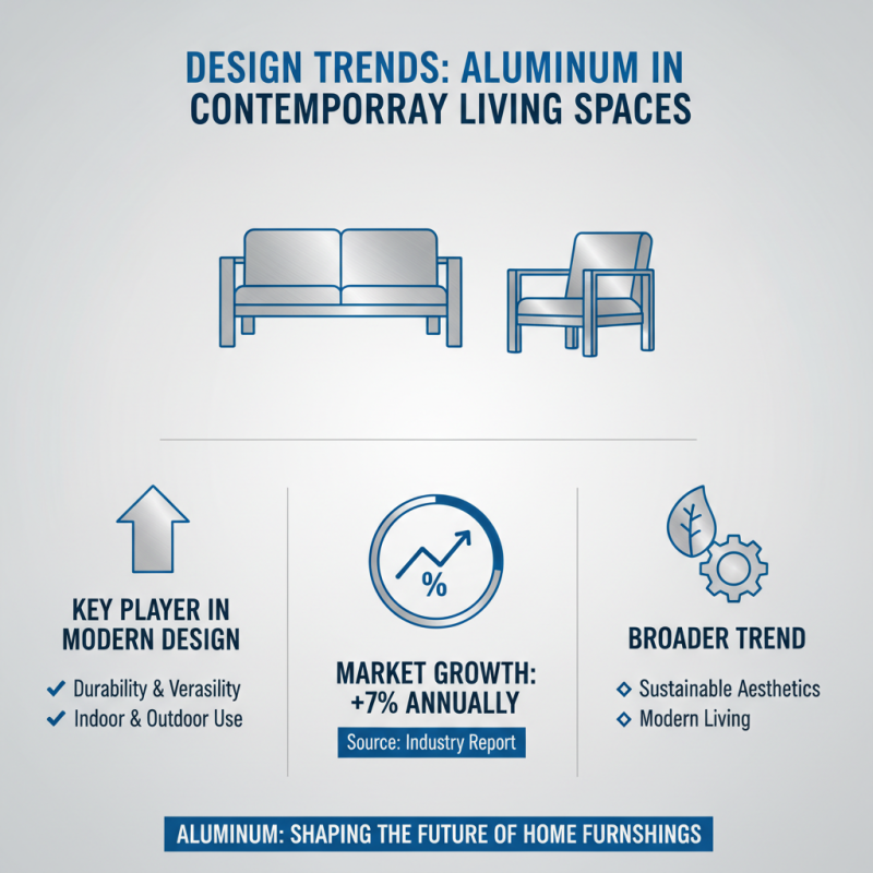 Top 10 Aluminum Sofa Designs for Modern Living Spaces?