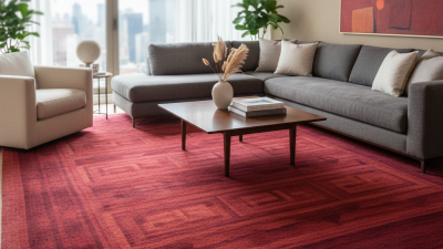 How to Choose the Best China Custom Red Living Room Rug Manufacturer?
