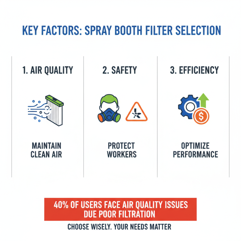 Top Filters for Spray Booths Which One Is Right for You?