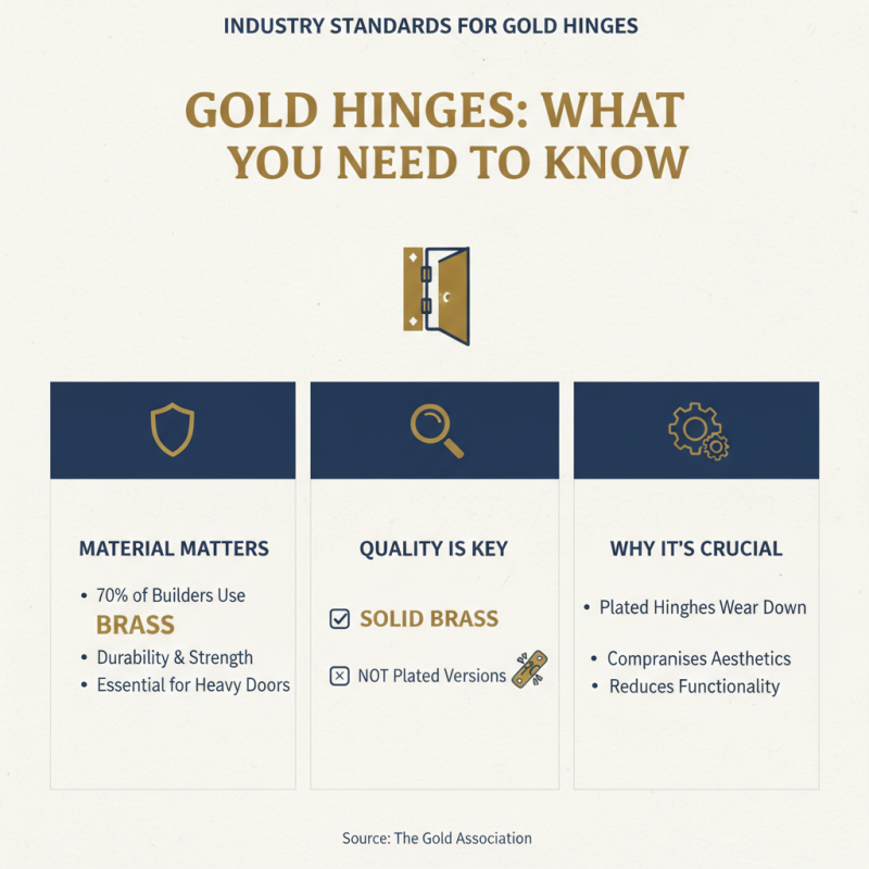 How to Choose the Best Gold Hinge for Your Projects?