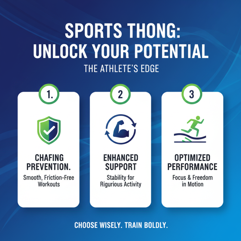 How to Choose the Best Sports Thong for Comfort and Performance?