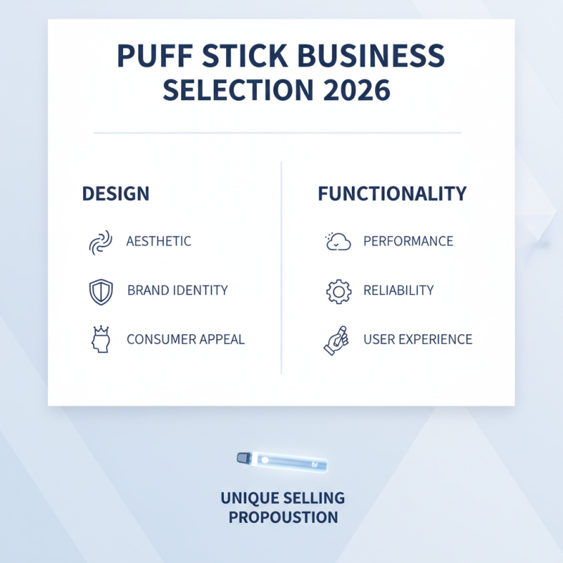 Как выбрать Палочку Puff для вашего бизнеса в 2026 году?