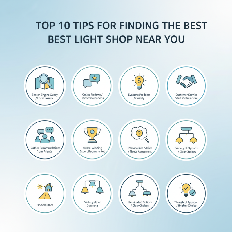 Top 10 Tips for Finding the Best Light Shop Near You?