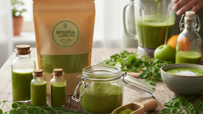 Quais são os benefícios do pó de moringa para compradores globais?