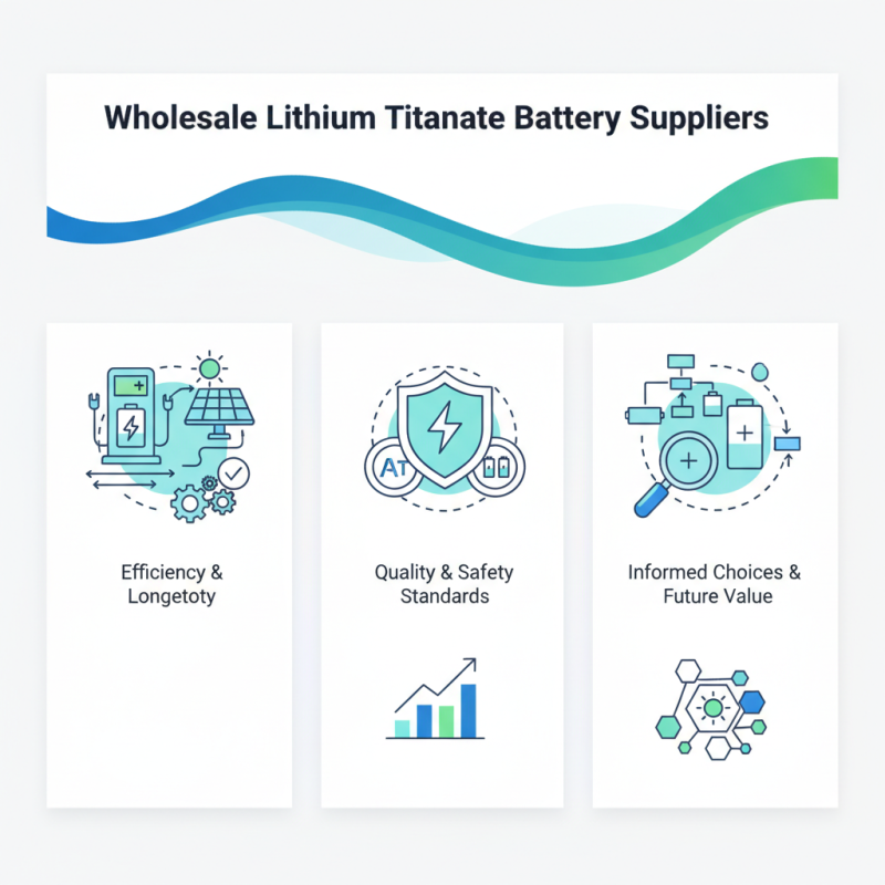 Best Wholesale Lithium Titanate Battery Suppliers Worldwide?