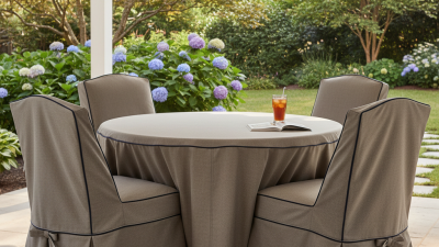 How to Make Slipcovers for Outdoor Furniture Easily?