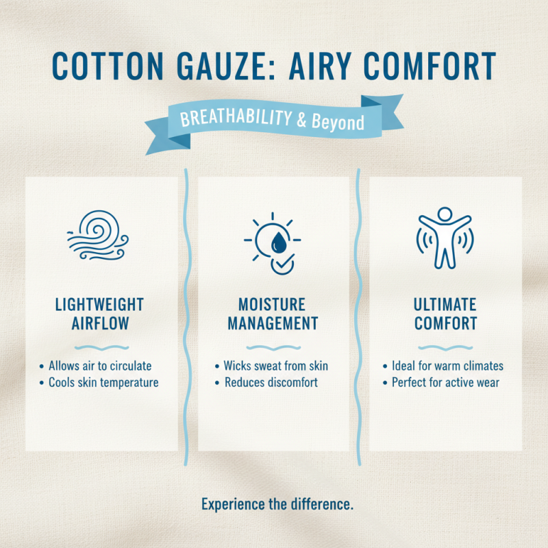 Top 10 Benefits of Using Cotton Gauze Fabric for Your Projects?