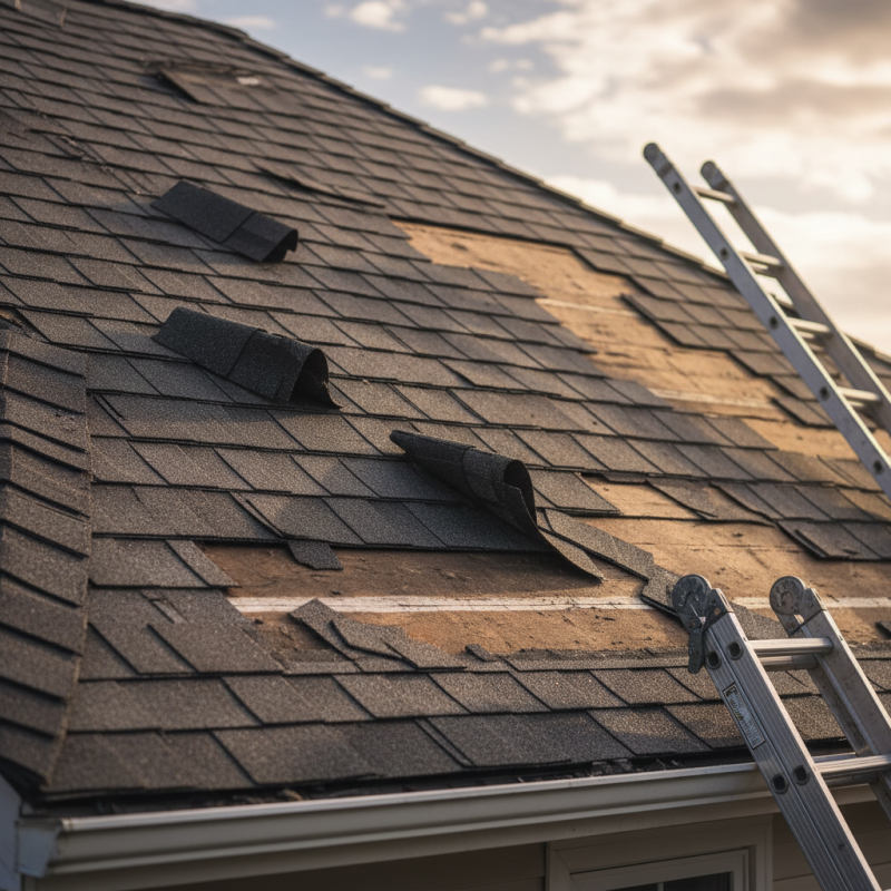 Best Solutions for Wind Damaged Shingles How to Repair Them?