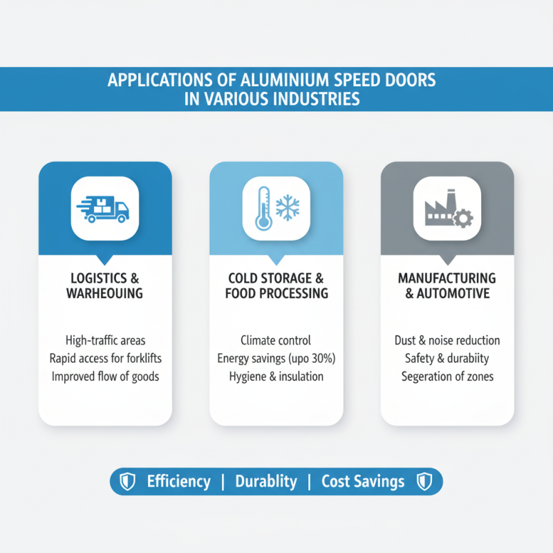 What is Aluminium Speed Door and Its Benefits for Your Business?