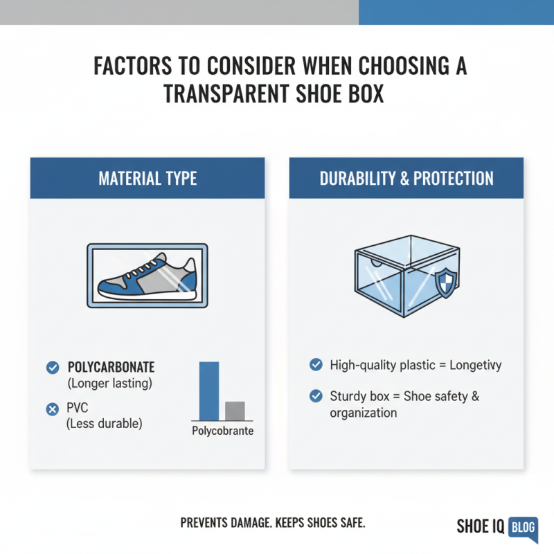 How to Choose the Best Transparent Shoe Box for Storage?