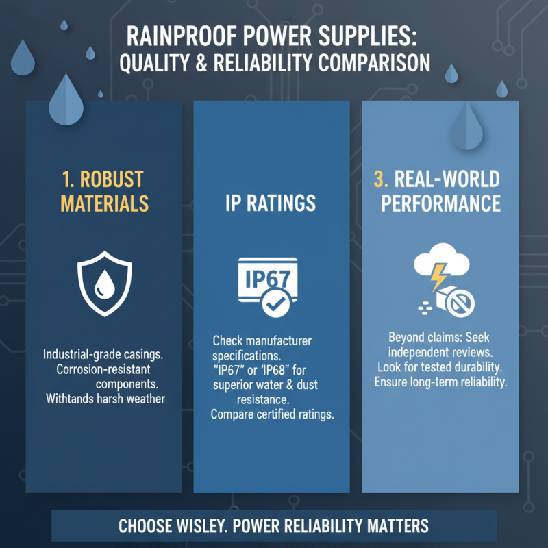 How to Buy the Best Rainproof Power Supply with a Comprehensive Pricelist?