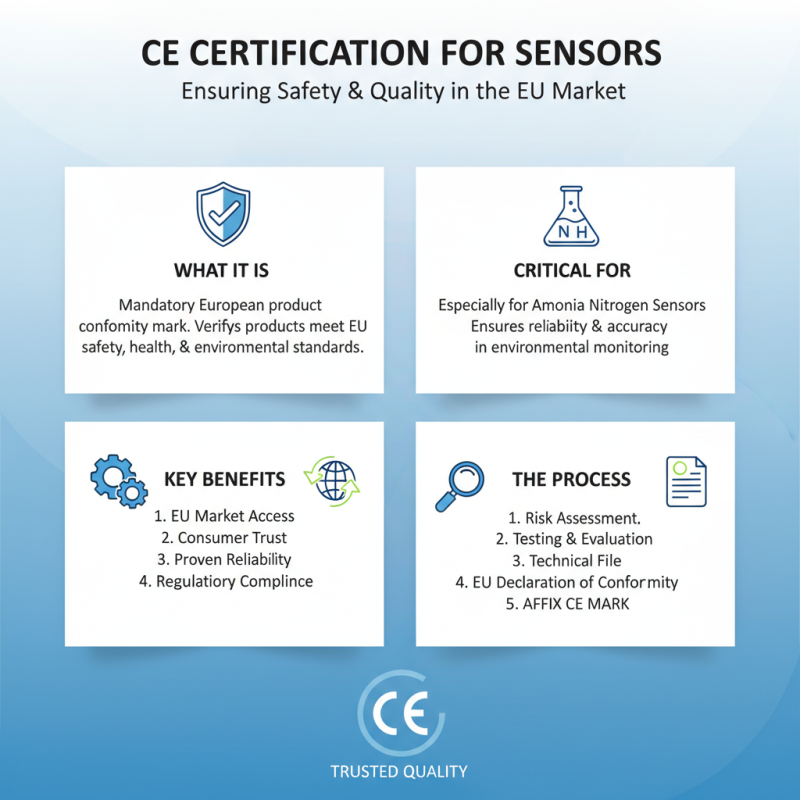 What is Custom CE Certification for Ammonia Nitrogen Sensor Supplier?