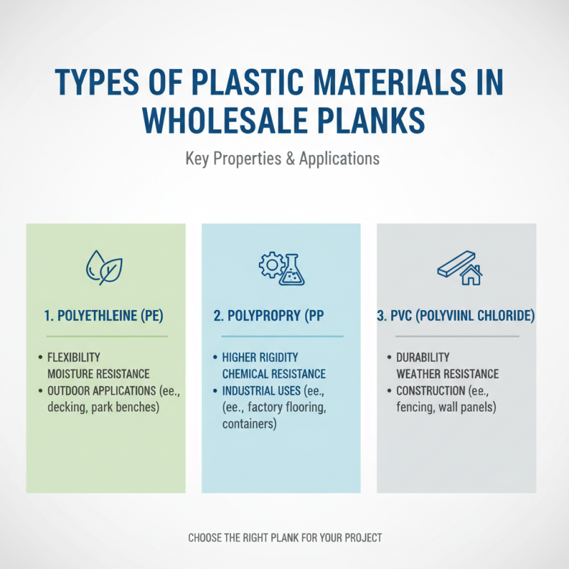 How to Choose the Best China Wholesale Plastic Planks for Your Needs?