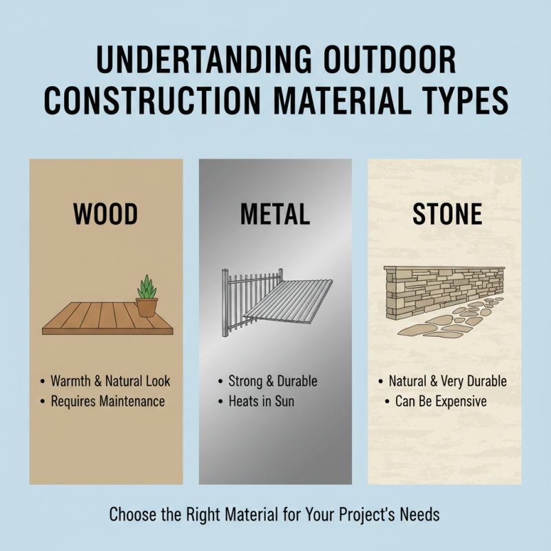 How to Choose the Best Outdoor Construction Materials?