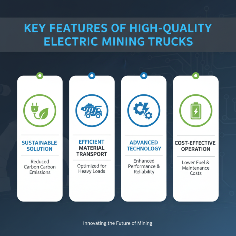 China Top High Quality Wholesale Electric Mining Trucks Service Guide?