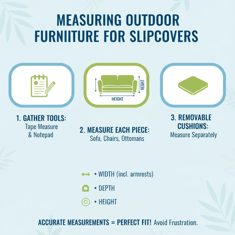How to Make Slipcovers for Outdoor Furniture Easily?