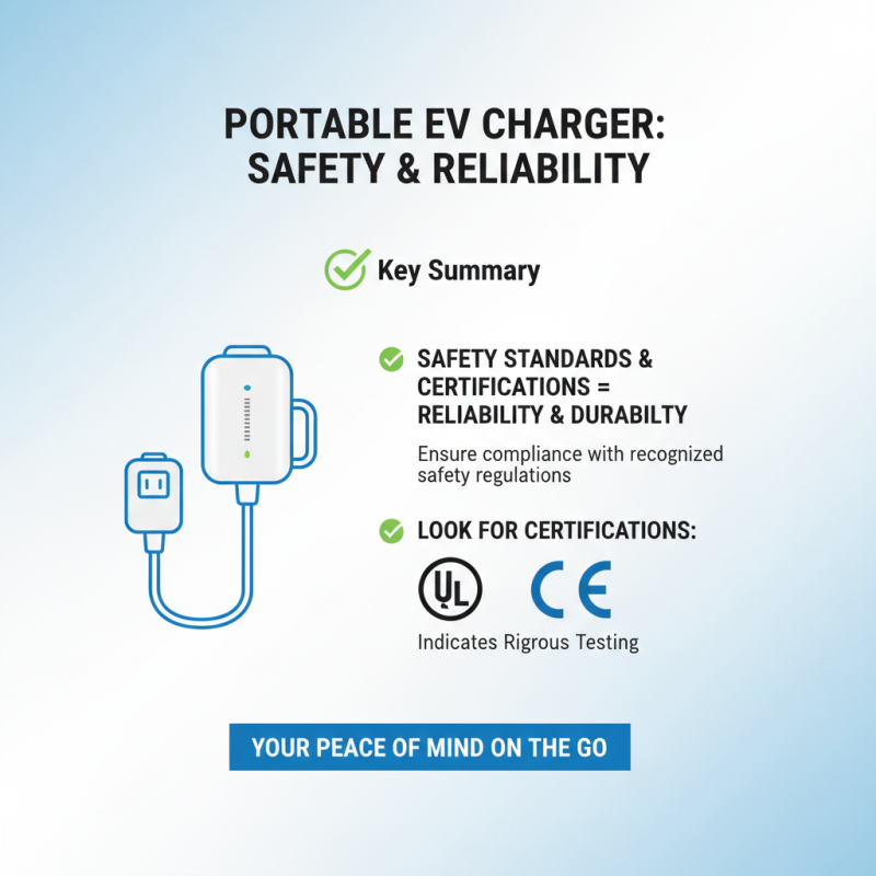 How to Choose the Best Portable Charger for EVs?