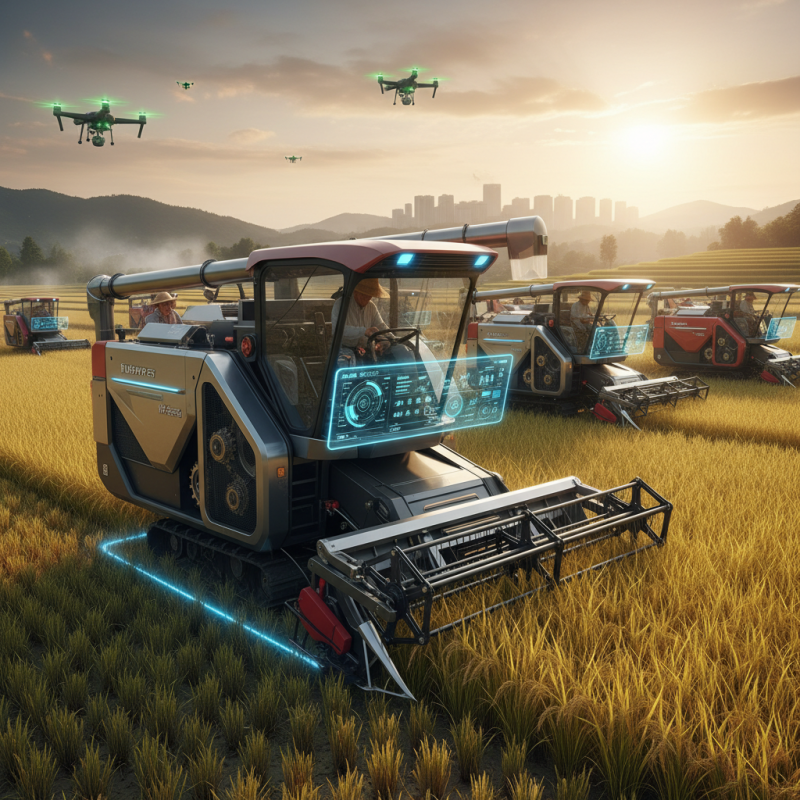 China Top OEM Wholesale Rice Combine Harvester Trends and Innovations?