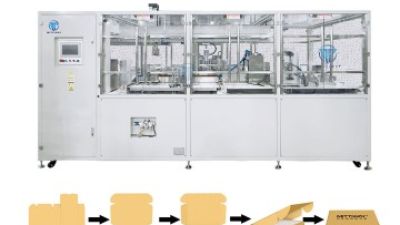 Automatic Hot Melt Glue Tray Former Machine