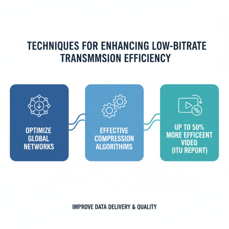 How to Optimize Lowbitrate Transmission for Global Buyers?