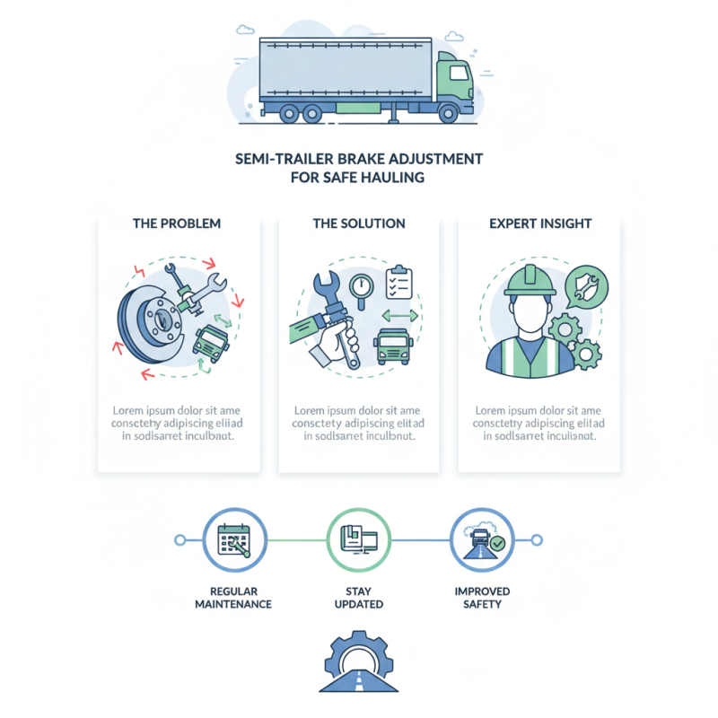 How to Adjust Semi Trailer Brakes for Safe Hauling?