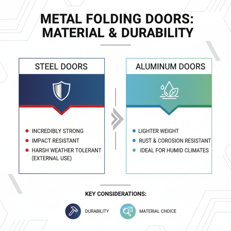 How to Choose the Best Metal Folding Doors for Your Space?