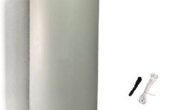 152cm (60") Grey Inflatable Boat Fender | Heavy-Duty Yacht Protection