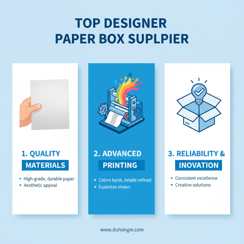 Top Designer Paper Box Suppliers You Need to Know?