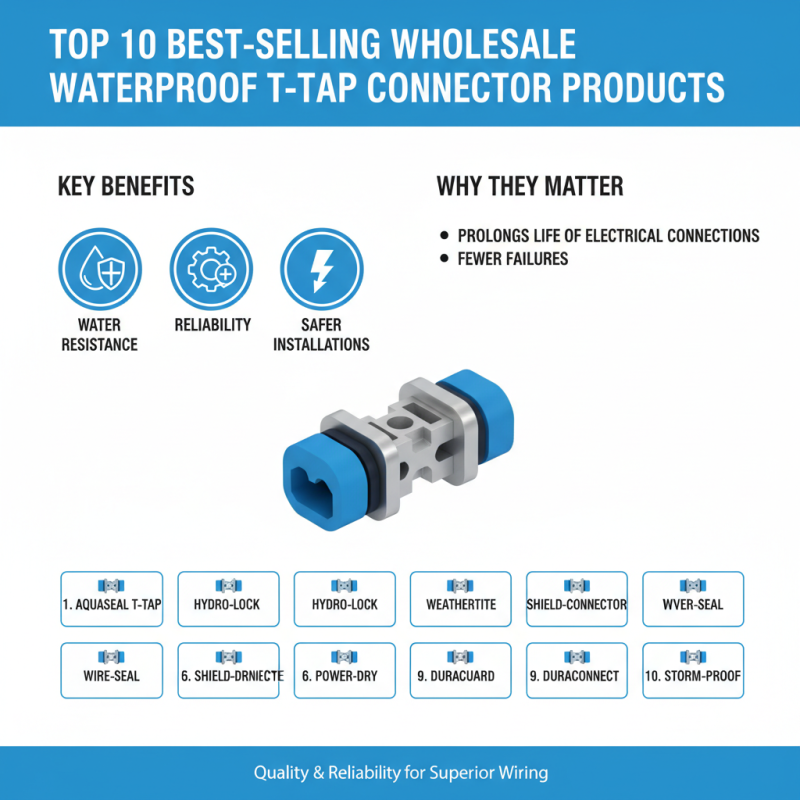 Top 10 High Quality Wholesale Waterproof T Tap Connector Products?