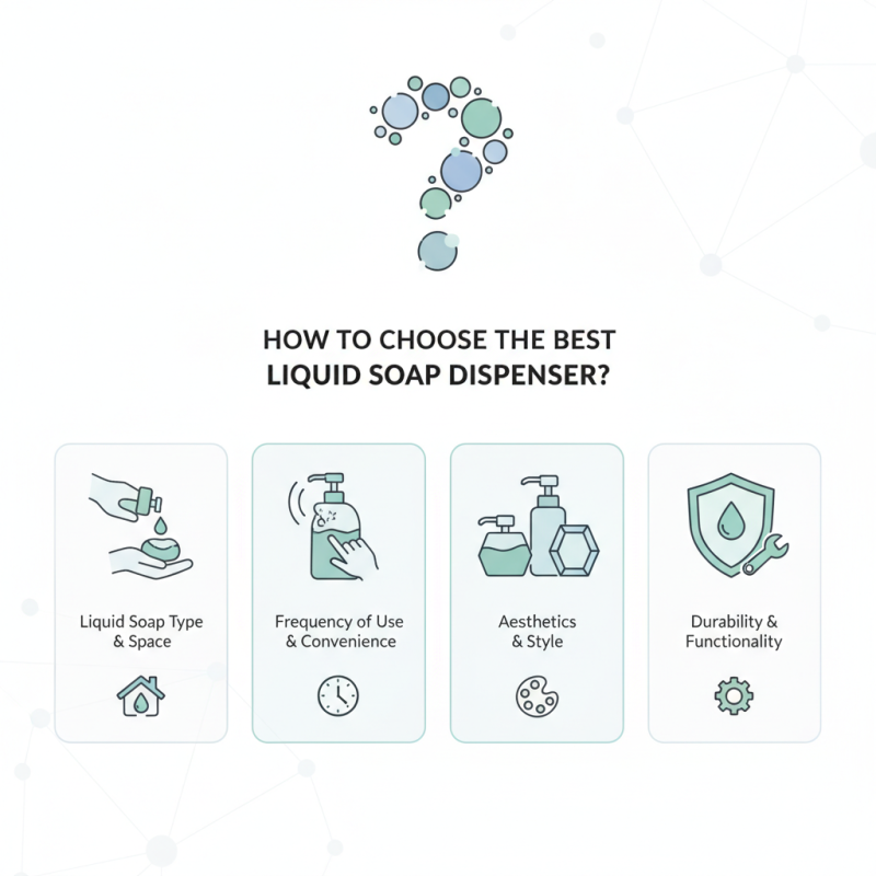 How to Choose the Best Liquid Soap Dispenser for Your Needs?