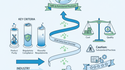 2026 How to Choose the Best Custom High-Quality Methyl Cellulose Water Thickener Exporter?