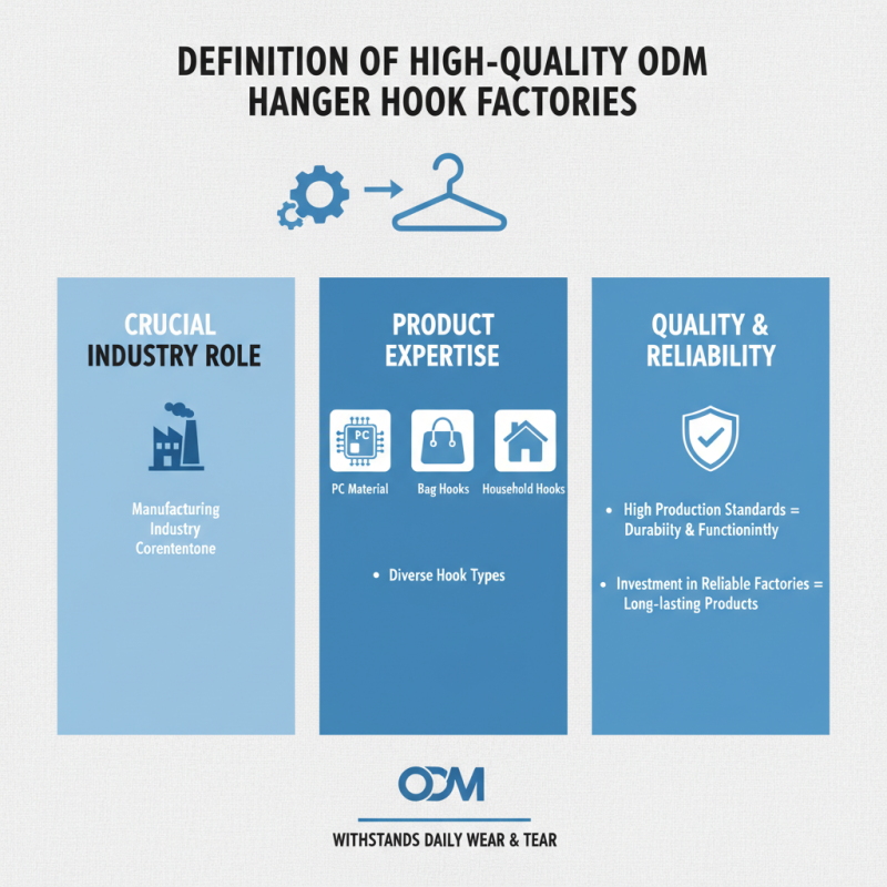 What is High Quality ODM Hanger Hook Factories and Their Importance?