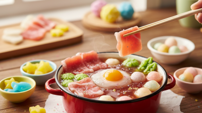 How to Create Hot Pot DIY Modeling Gummy Candy at Home?