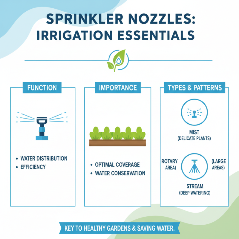 Top 10 Sprinkler Nozzles for Efficient Irrigation Solutions?