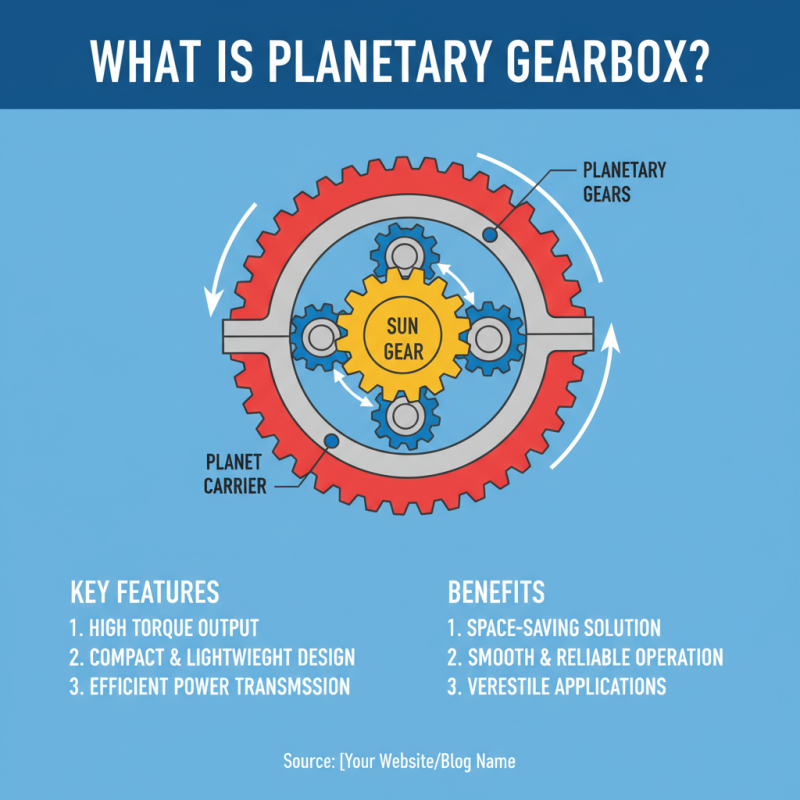 What Does a Planetary Gearbox Do in Machinery Applications?