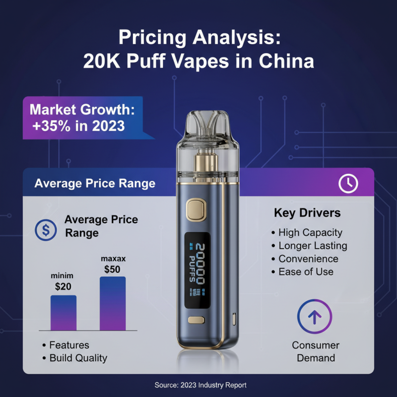Discover the Best 20k Puff Vape Options in China Today