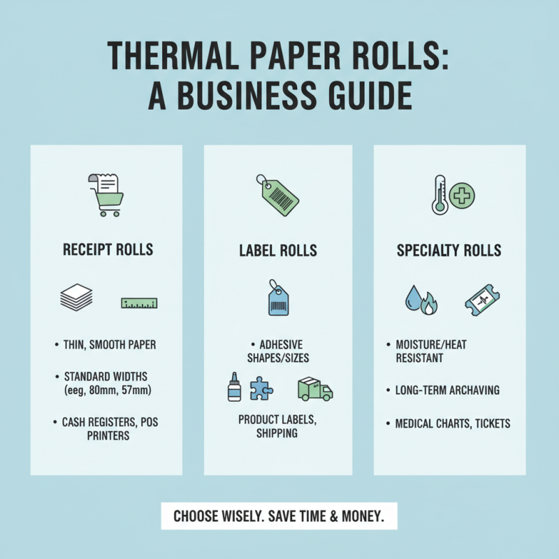 How to Choose the Best Thermal Paper Rolls for Your Business