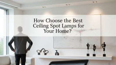 How to Choose the Best Ceiling Spot Lamps for Your Home?