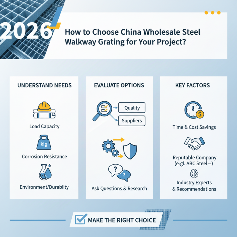 2026 How to Choose China Wholesale Steel Walkway Grating for Your Project?