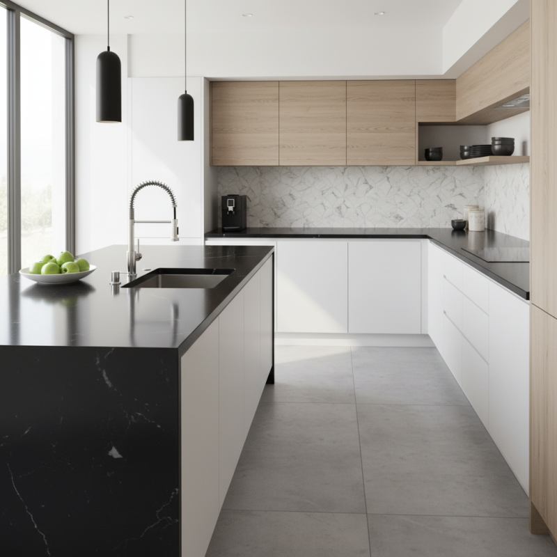 Top 10 Benefits of Black Countertops Quartz for Your Home?