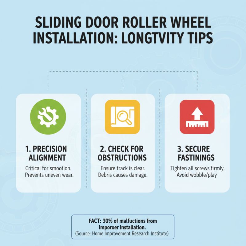 How to Choose the Best Sliding Door Roller Wheels for Your Needs?