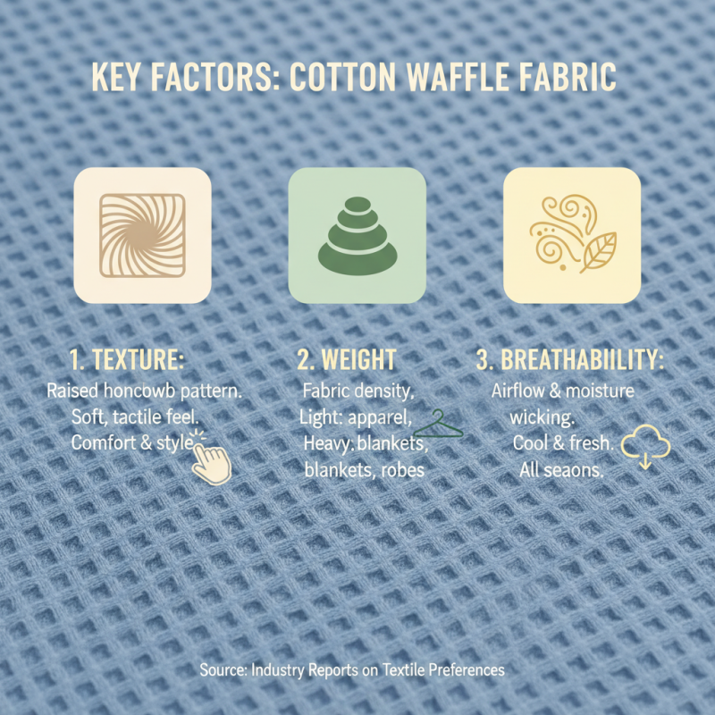 How to Choose the Best Cotton Waffle Fabric for Your Needs?