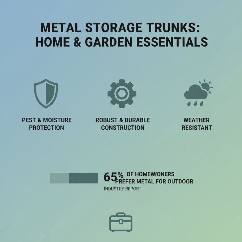 2026 Best Metal Storage Trunk for Your Home and Garden?