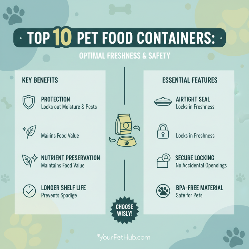 Top 10 Pet Food Containers to Keep Your Pet Fresh and Safe?