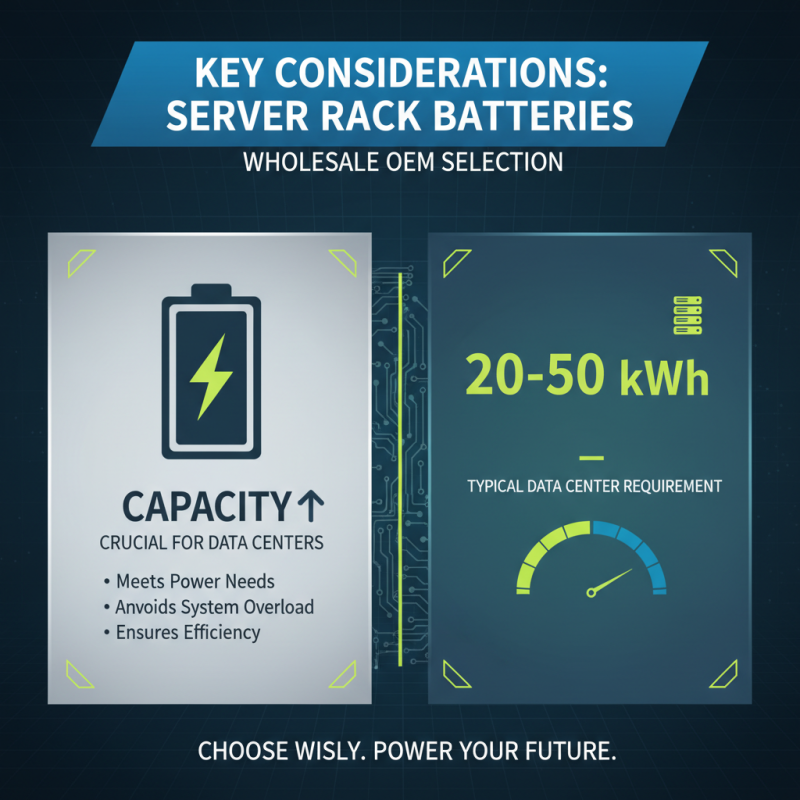 How to Choose Wholesale OEM Server Rack Battery for Your Data Center Needs?